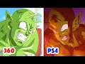 PS4 DRAGON BALL Z KAKAROT vs. XBOX 360 ANIME CUTSCENES OF ULTIMATE TENKAICHI PICCOLO SAVES GOHAN