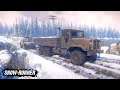 SnowRunner | ALASKA (Pedro Bay) - NEW MILITARY Truck. Hard Map ! 2K gameplay
