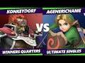 S@X 410 Winners Quarters - Konkeydorf (Ganondorf) Vs. AGenericName (Young Link) Smash Ultimate