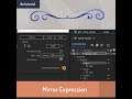 Symmetric Shapes in After Effects with the Mirror iExpression