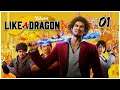 VELUDRAMA jogando YAKUZA: LIKE A DRAGON no PC - #01