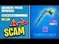 Watch This Before Redeeming The FREE "Minty Pickaxe"! (Scam Alert)