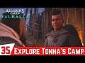 ASSASSINS CREED VALHALLA Walkthrough Gameplay Part 35 - Explore Tonna's Camp for Clues (Bartering)