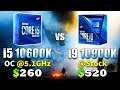 Core i5 10600K OC @5.1GHz vs Core i9 10900K @Stock | Should You Need Expensive CPU for Gaming ????