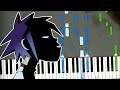 Gorillaz - Feel Good Inc. Piano Cover (Sheet Music + midi) Synthesia tutorial