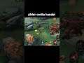 Hanabi is the fastest in killing - mobile legends #shorts