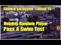 Helping Random Player Pass a Swim Test Fallout 76