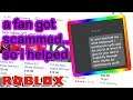 i helped a little girl who got scammed on roblox...