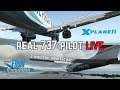 Microsoft Flight Simulator and X-Plane 11 LIVE | Real 737 Pilot | Cancun - Kingston - Montego Bay