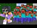 Monster School : BABY APHMAU LOVE CURSE APOCALYPSE CHALLENGE - Minecraft Animation