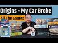 Origins - My First Convention - All The Games, A Broken Car, & How It Went