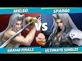 Sephiroth Gimvitational Grand Finals - Spargo (Sephiroth) Vs. MkLeo (Sephiroth) SSBU Ultimate