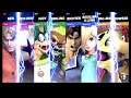 Super Smash Bros Ultimate Amiibo Fights – Request #16783 Red vs Green vs Blue vs Yellow