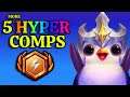 5 More Strong Comps to Help Climb the TFT Hyper Roll Set 5.5 Ladder.  Tricks, Tips, Strategy Guide