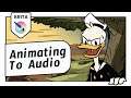 Animating with Audio in Krita (with Donald Duck!) | Krita 4.4.5