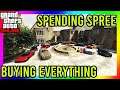 Buying Everything in GTA Online | GTA 5 Money Spree Spend Spree