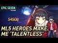 [Epic Seven] GVG | yggy vs Talentless - Imagine having ML5s