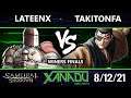 F@X 418 Winners Finals - LATEENX (Warden) Vs. TakiTonfa (Jubel) Samurai Showdown