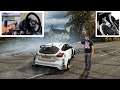 Forza Horizon 4 Ford Focus Gymkhana (Steering Wheel Gameplay)