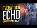 Overwatch Hero 32 Echo Gameplay Spotlight | Lijiang Tower Echo