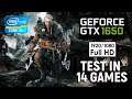 Palit GTX 1650 - Test in 14 games (i5 8500) - 1080p