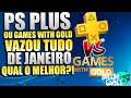 PS PLUS Vs GAMES WITH GOLD !!! VAZOU TUDO DE JANEIRO DE 2022 !!! LIXO Ou LUXO?!