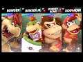 Super Smash Bros Ultimate Amiibo Fights   Request #5492 Bowser vs Jr vs DK vs Diddy