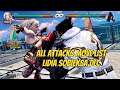 TEKKEN 7 PS5 - Lidia Sobieska Final DLC Character Move List / All Attacks (4K UHD PS5)