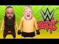 WWE GANG BEASTS ONLINE with BRAUN STROWMAN & BROCK LESNAR | Gang Beast Gameplay PART 31
