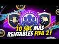 10 SBC MÁS RENTABLES EN FIFA 21 Y SUS SOLUCIONES BARATAS