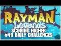 #49 Daily Challenges scoring higher, Rayman Legends, PS4PRO, Road to Platinum gameplay