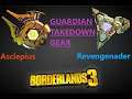 Asclepius & Revengenader (Legendary & Blue Shield) | Borderlands 3 | Guardian Takedown