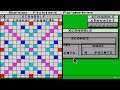 ATARI ST Xcrabble X CRABBLE problem low medium high resolution MONO CHROME BW By Dave 1995 Scrabble
