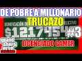 De POBRE a MILLONARIO GTA 5 ONLINE Como GANAR 12 MILLONES 🤔TRUCAZO DINERO GTA PARTE 3