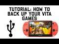 How to back up PS Vita games to PC