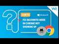 How to fix incognito mode not showing up in Chrome