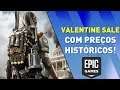 OS MELHORES JOGOS DA VALENTINE SALE - Promoções Epic Games por Amor aos Jogos