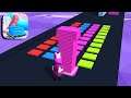 STACK COLORS ๐บ๐บ๐คฉ All Levels Gameplay Android,ios (Levels 252-253)