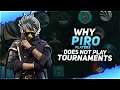 WHY PIRO PLAYER'S DON'T PLAY TOURNAMENTS? GARENA FREE FIRE