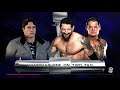WWE 2K16 Arnold T1 VS Bad News Barret,Baron Corbin 1 VS 2 Handicap Tag Match