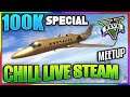 100K Chill Steam | GTA 5 Rp and PUBG Mobile | Live Stream