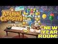 Animal Crossing: New Horizons - New Year Room!