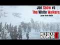 John Snow vs The White Walkers | Large Scale Battle In Red Dead Redemption 2 (PC Mods)