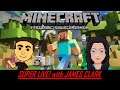 Minecraft Bedrock feat. SadieGamerMom | Super Live! with James Clark