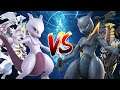 Pokemon Battle: Mewtwo Vs Shadow Mewtwo (Light Legendary Vs Dark Legendary)