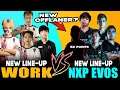 WORK AUSTER FORCE [New Line-Up] vs. NEXPLAY EVOS [New Line-Up] | Renejay Out? ~ Mobile Legends