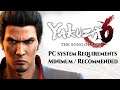 Yakuza 6 - The Song of Life | System Requirements | Minimum / Recommended | NV Game Zone