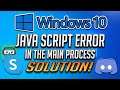 A Javascript Error Occurred In The Main Process Windows 10 \8\7 [2023]