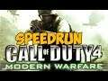 Call of Duty 4 Modern Warfare  ► SPEEDRUN - Новый Рекорд 1:49:26