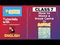 Coding for Beginners - Class 7 | Maze Game in Scratch (English)